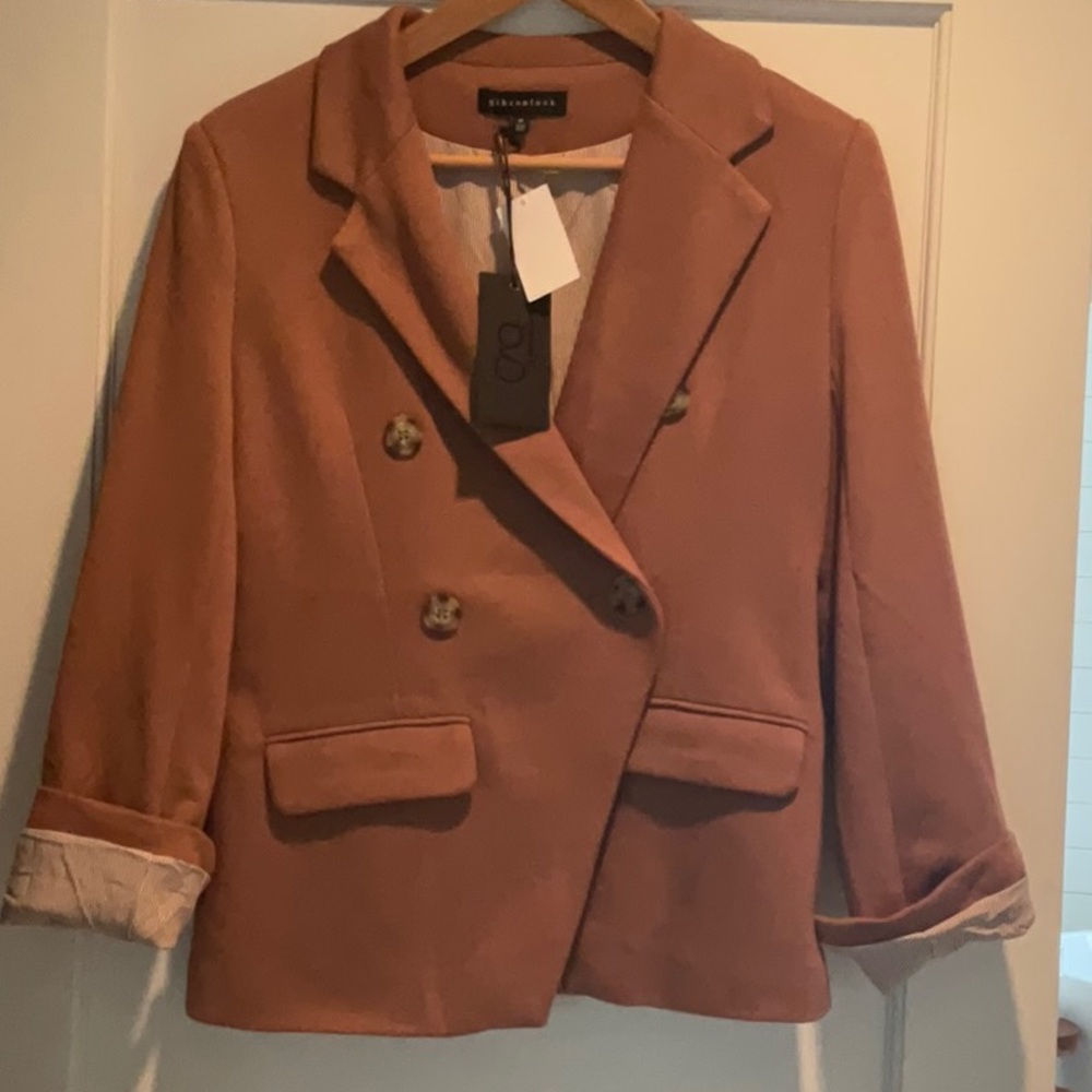 Double breasted blazer